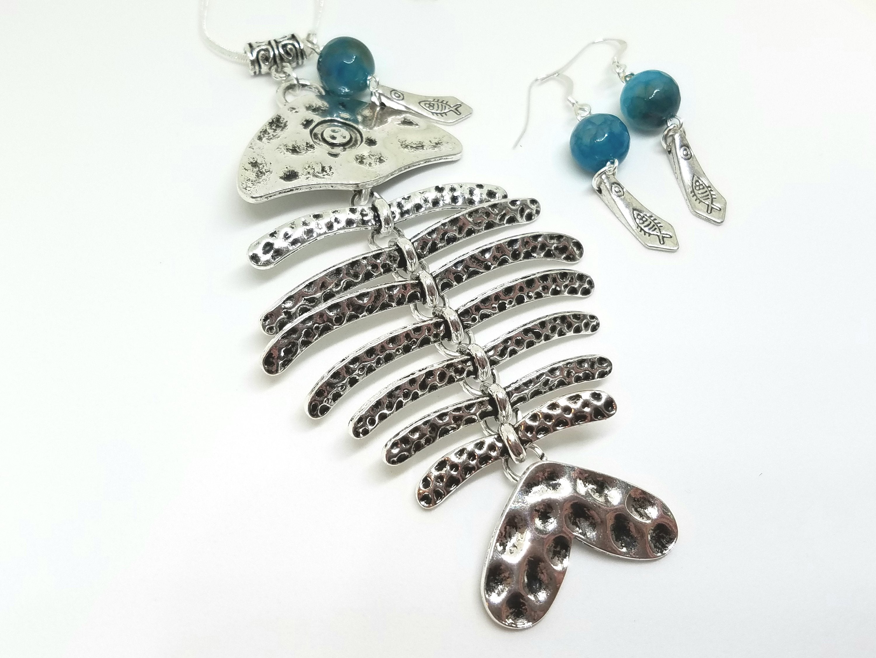 Fish Bones Earrings