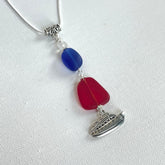 Cruise With Me Sea Glass Necklace
