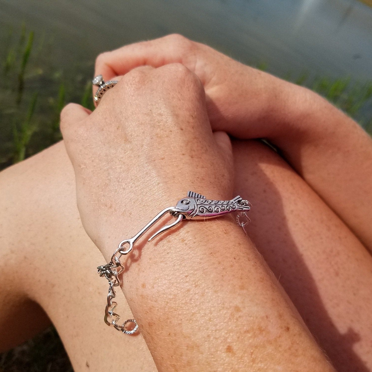 Hooked Fish Bracelet