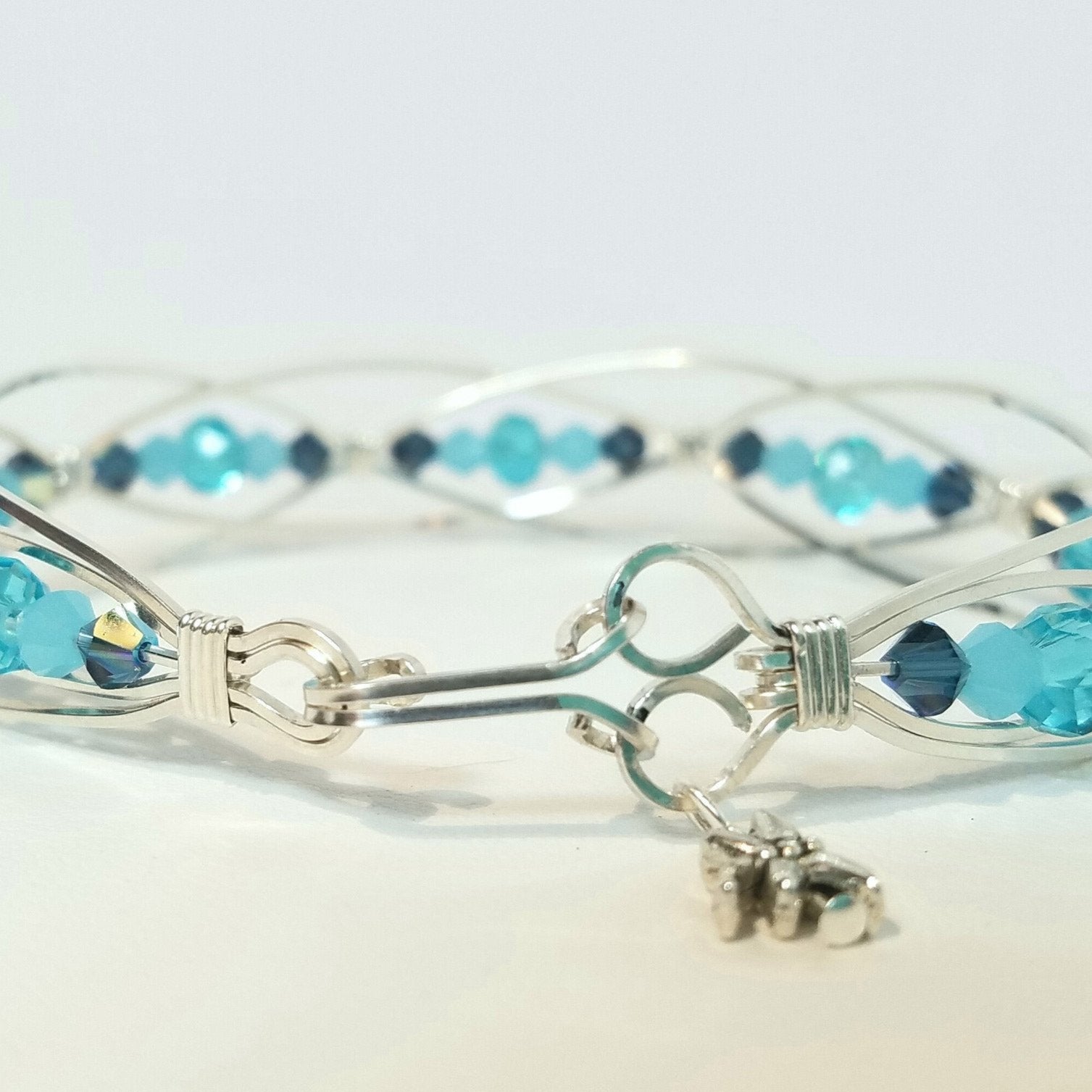 Custom Sterling Silver Lace Bracelet