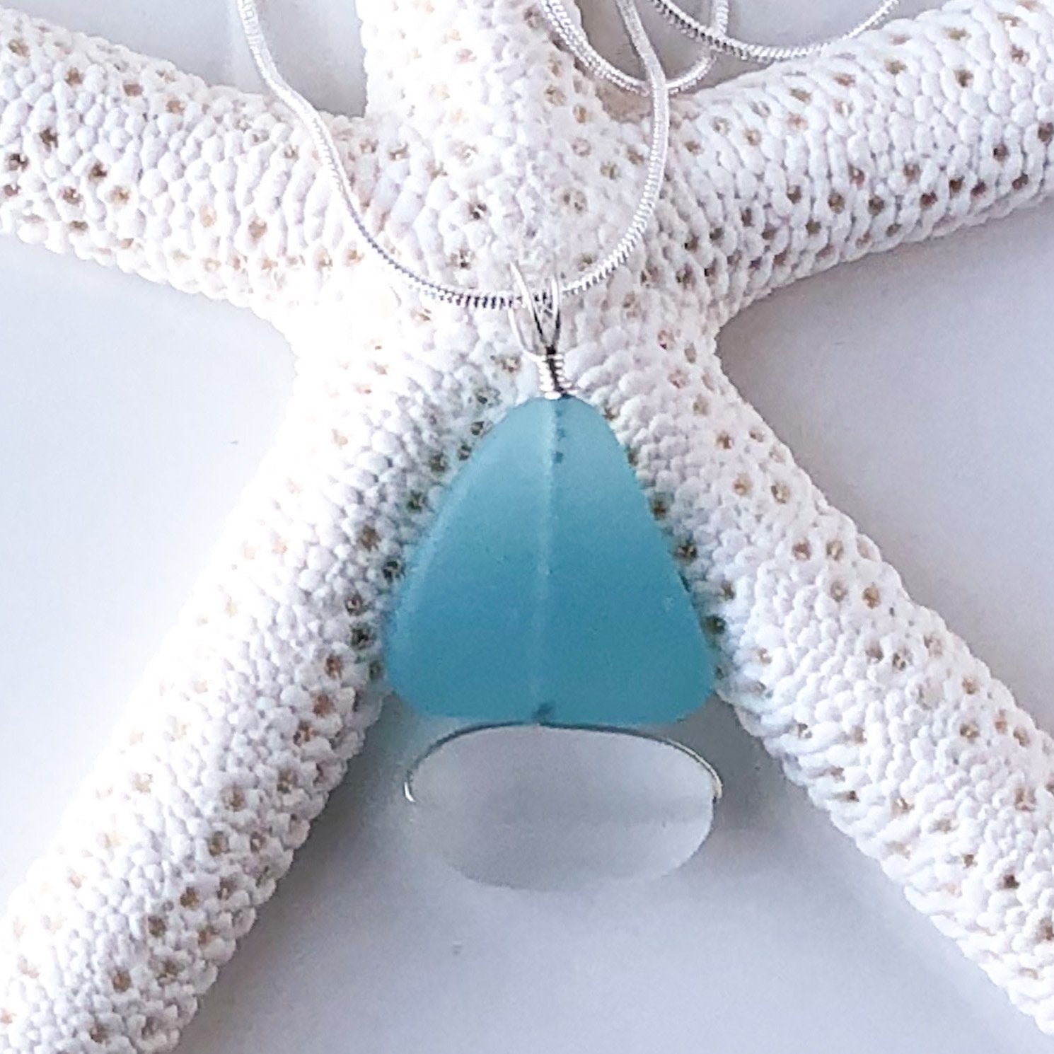 Sail Away Sea Glass Nautical Necklace