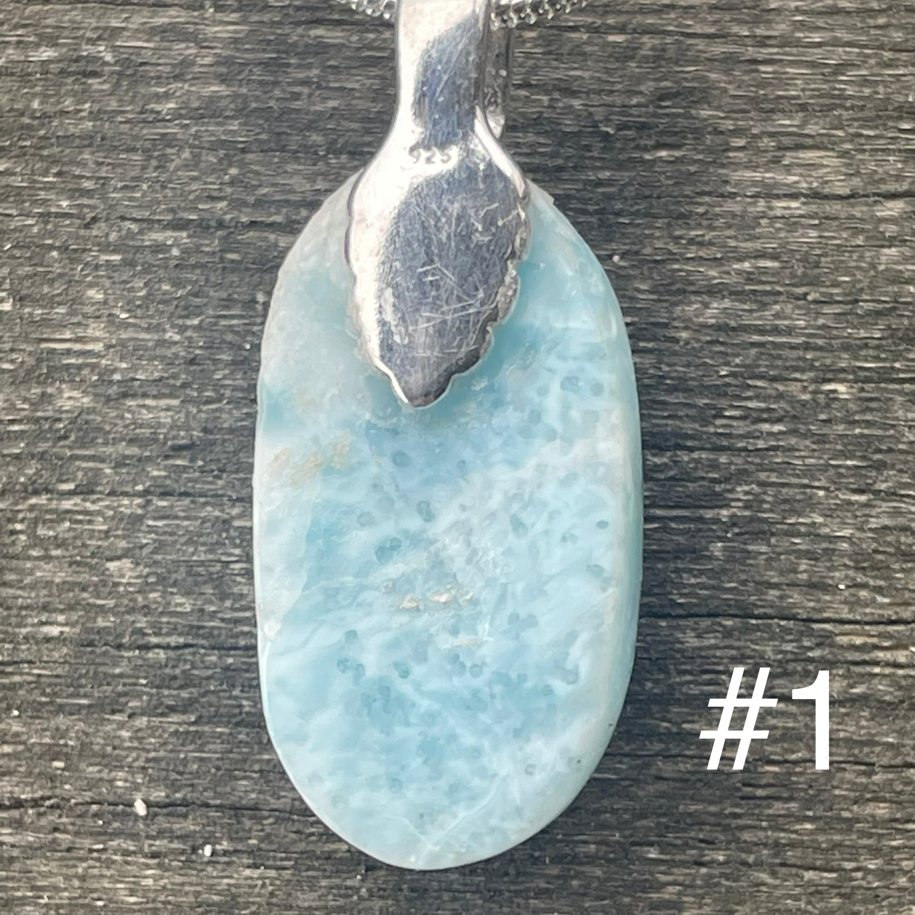 Larimar Pendant Necklaces