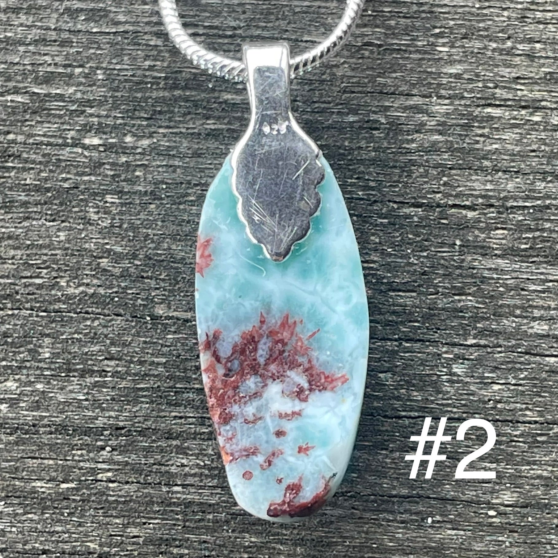 Larimar Pendant Necklaces