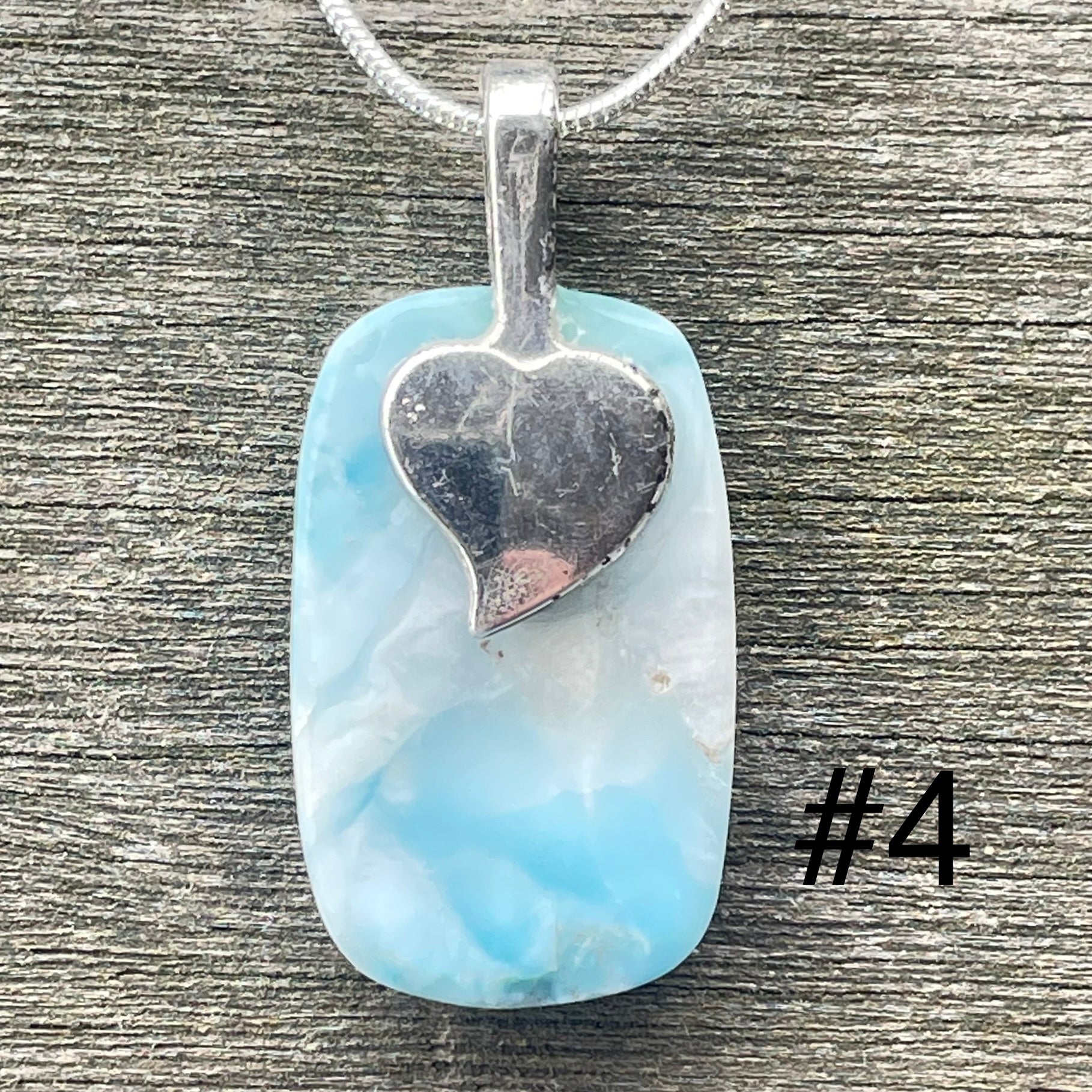 Larimar Pendant Necklaces